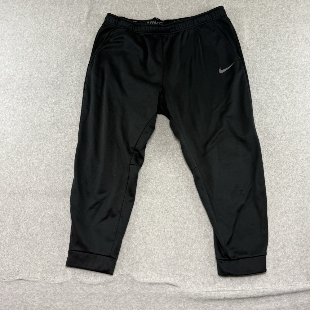 Nike Therma-Fit Training Pants Mens 4XL Gray Heather Sweatpants Training Gym